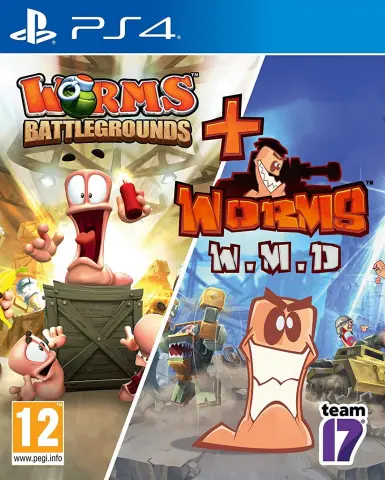 PS4 Worms: Battlegrounds + Worms: W.M.D. Bundle kaas