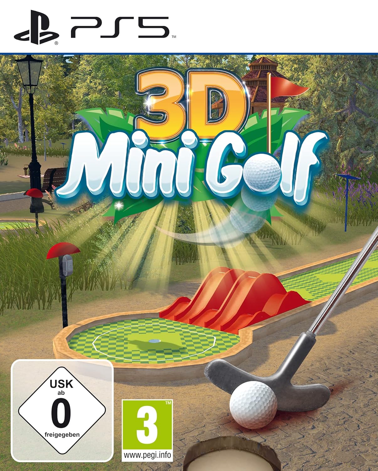 PS5 3D Minigolf kaas