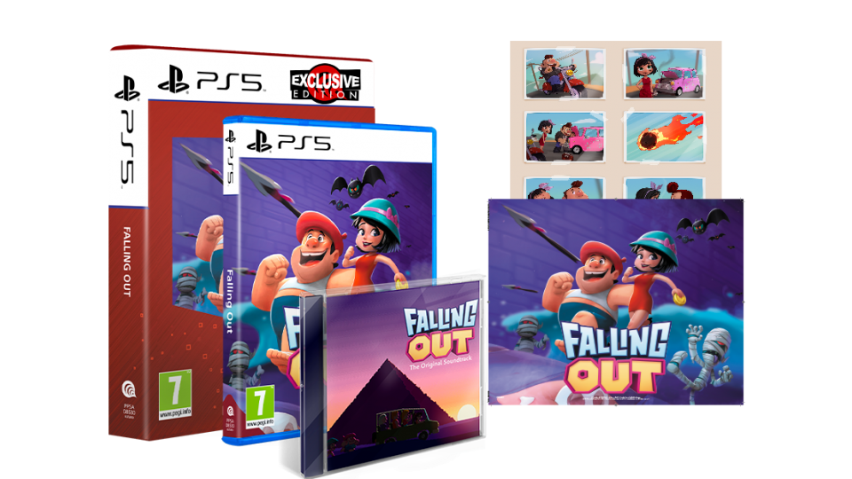 PS5 Falling Out Exclusive Edition cover