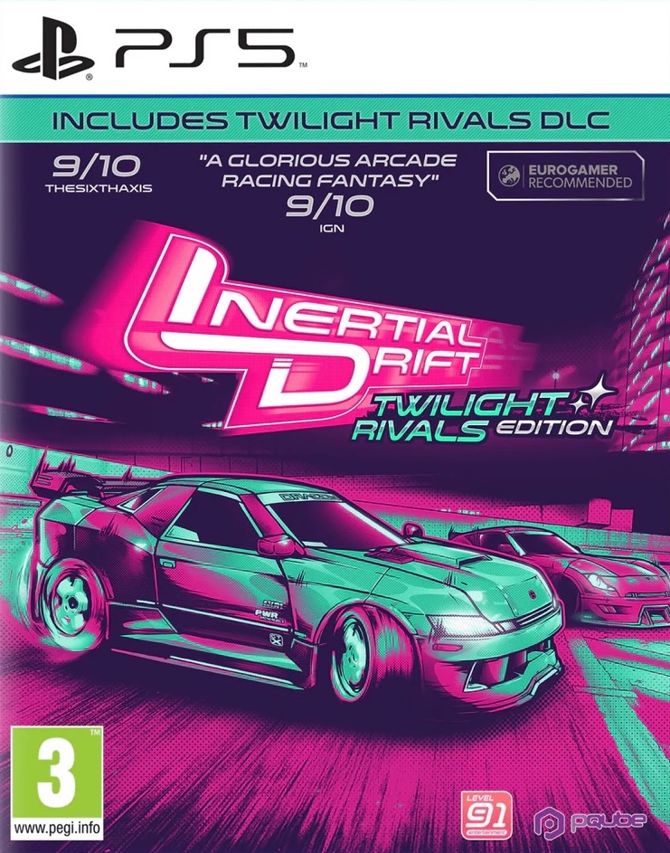 PS5 Inertial Drift: Twilight Rivals Edition обложки