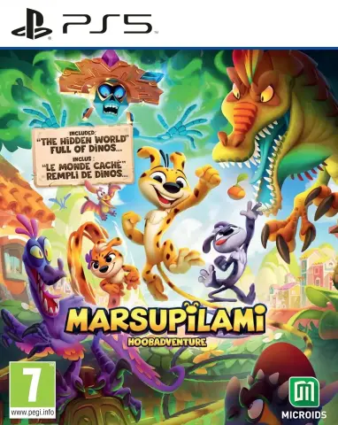 PS5 Marsupilami: Hoobadventure обложки