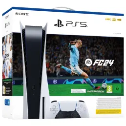 PS5 PlayStation 5 - White, 825 GB SSD - FIFA 24 Bundle
