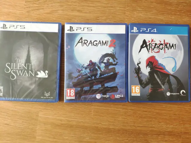 ps5 silent sawn + aragami2, ps4 aragami обложки
