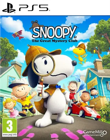 PS5 Snoopy & The Great Mystery Club kaas