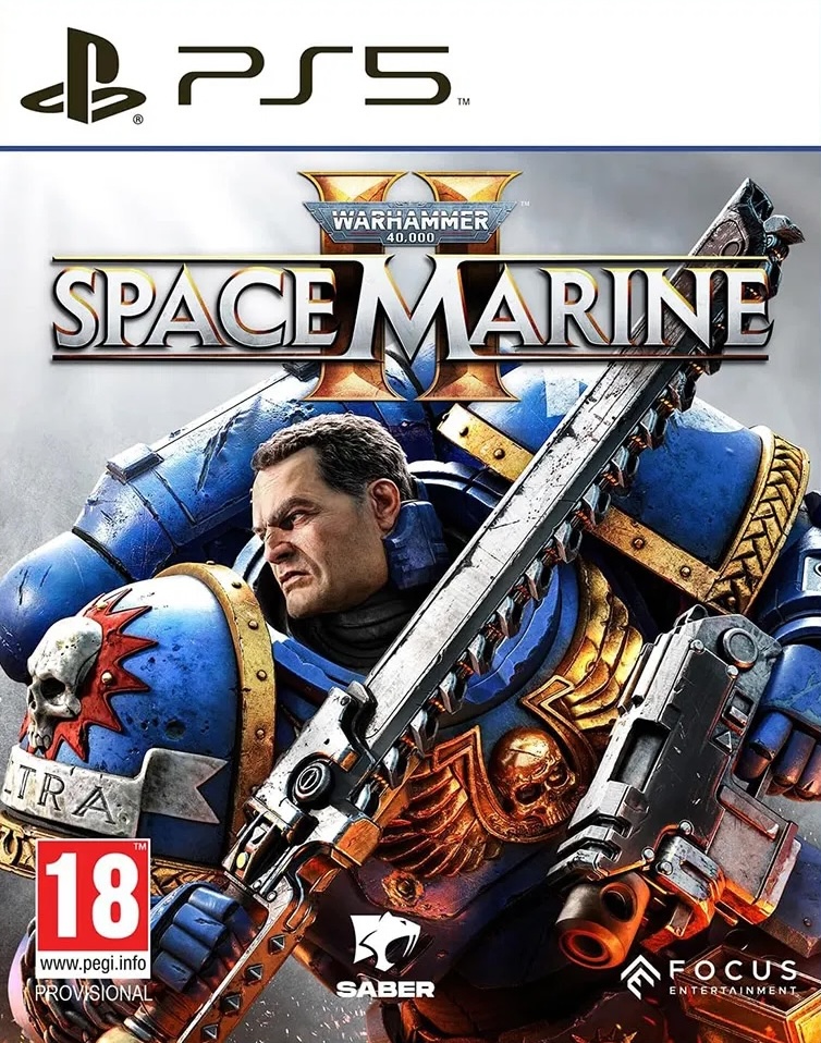 PS5 Warhammer 40,000: Space Marine II cover