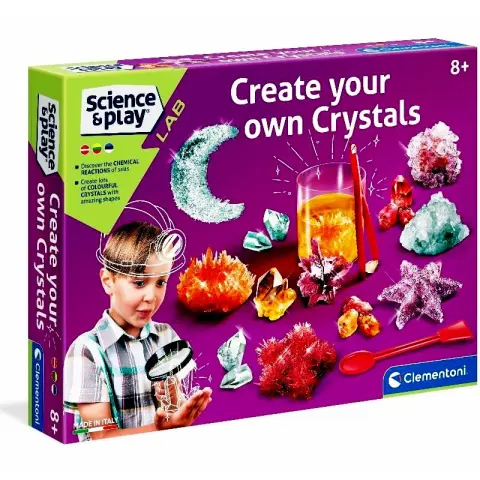 Science & Play - Create your own Crystals cover