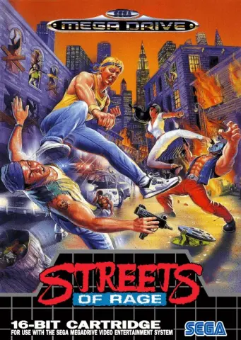 SMD Streets of Rage обложки