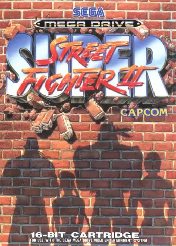 SMD Super Street Fighter II обложки