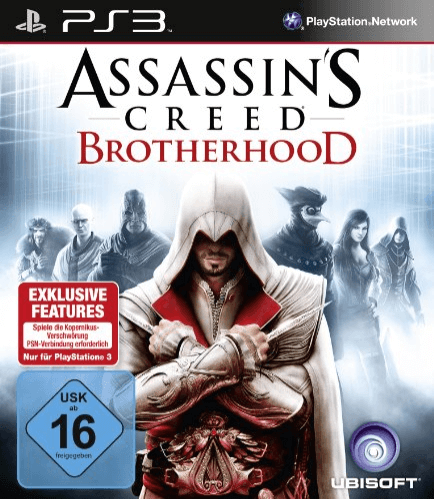 PS3 Assassin's Creed: Brotherhood cover