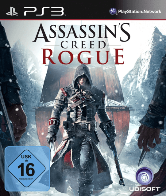 PS3 Assassin's Creed Rogue обложки