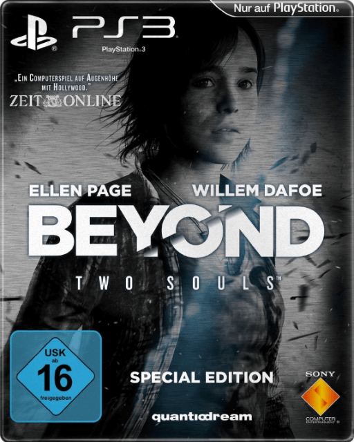PS3 Beyond: Two Souls Special Edition обложки
