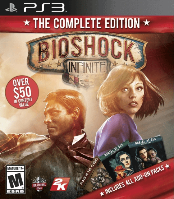 PS3 BioShock Infinite The Complete Edition обложки
