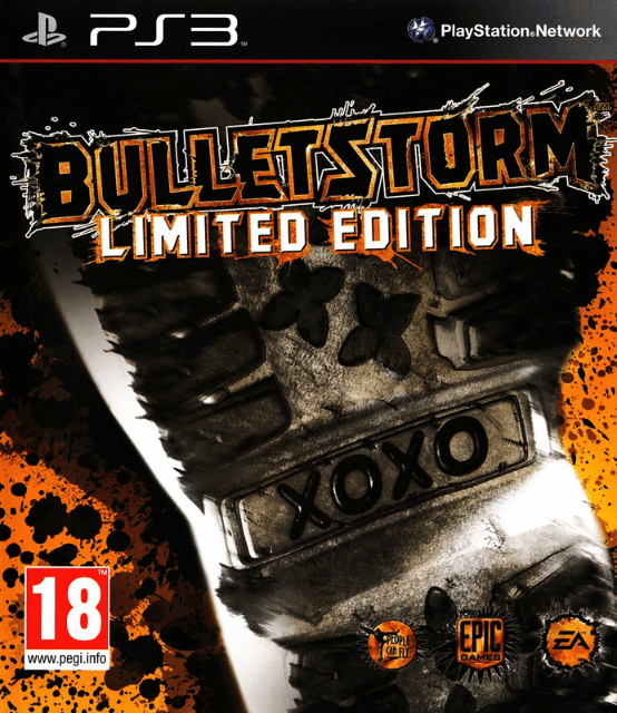 PS3 Bulletstorm Limited Edition kaas