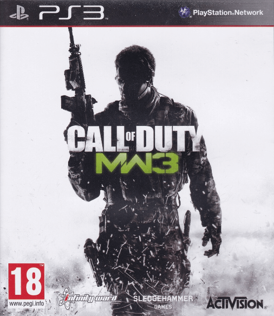 PS3 Call of Duty: Modern Warfare 3 cover
