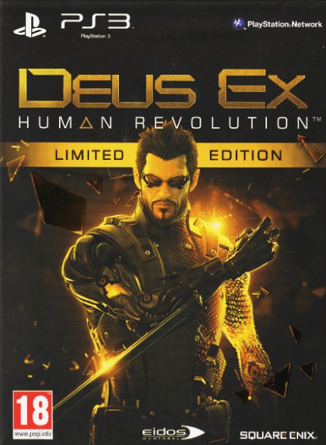PS3 Deus Ex: Human Revolution Limited Edition kaas