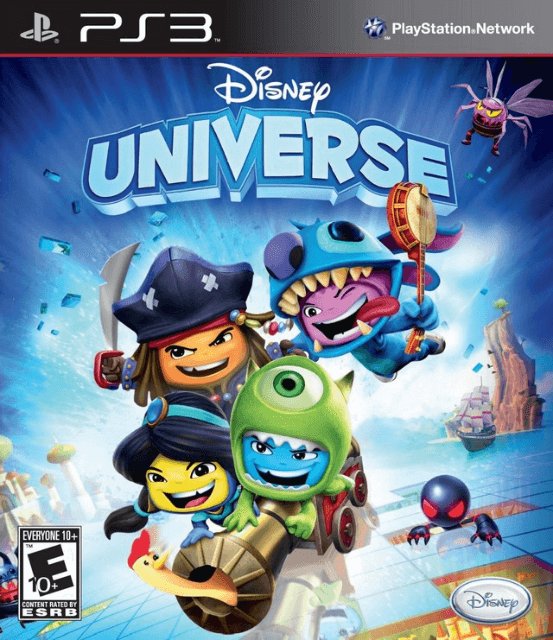 PS3 Disney Universe обложки