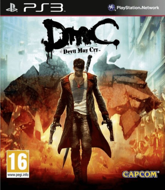 PS3 DmC: Devil May Cry обложки