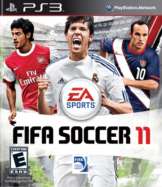 PS3 FIFA Soccer 11 обложки