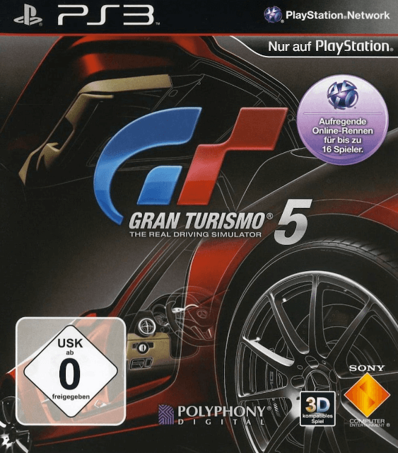 PS3 Gran Turismo 5 обложки