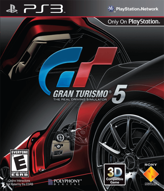 PS3 Gran Turismo 5 обложки
