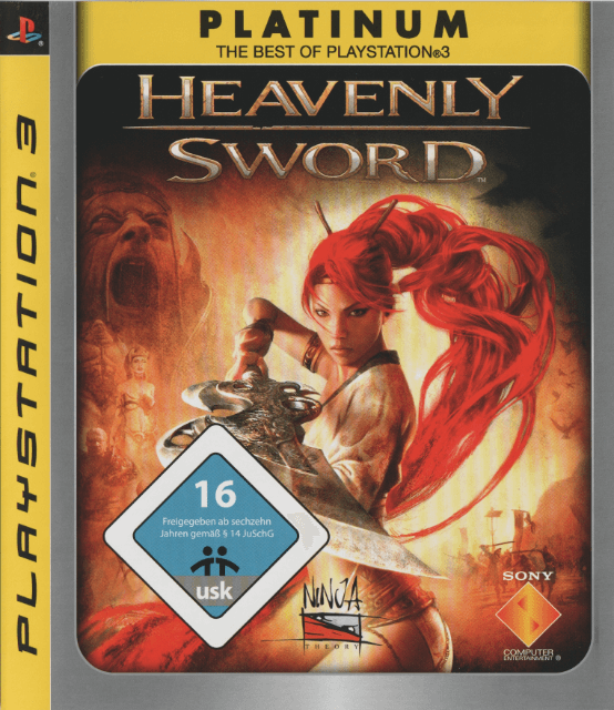 PS3 Heavenly Sword Platinum cover