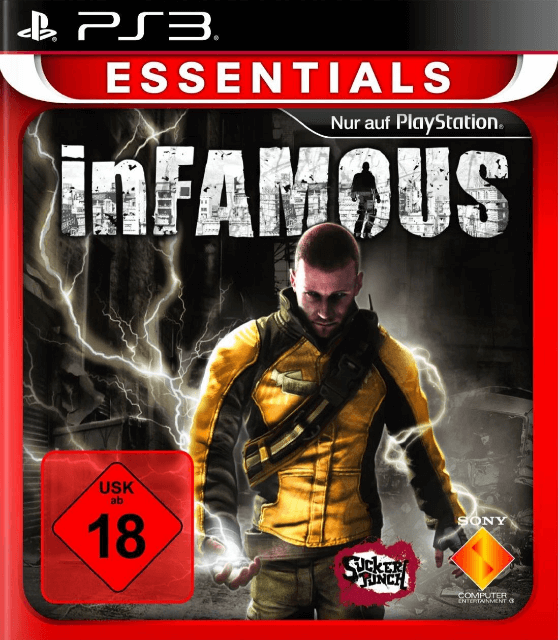 PS3 inFamous Essentials cover