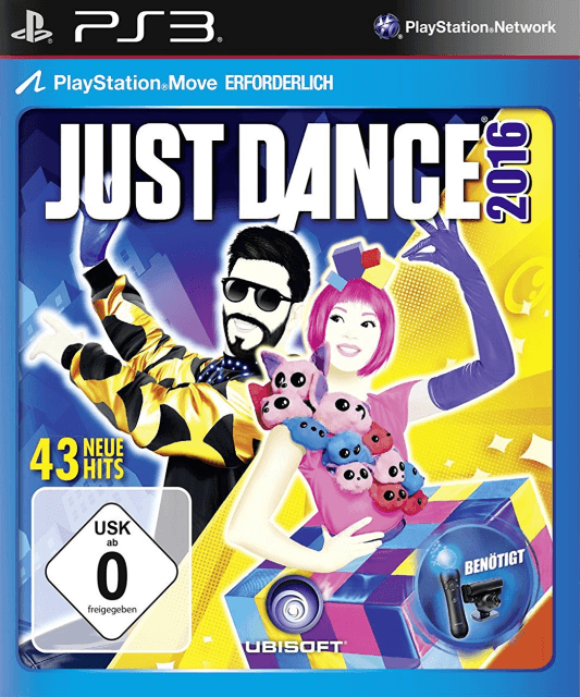 PS3 Just Dance 2016 обложки