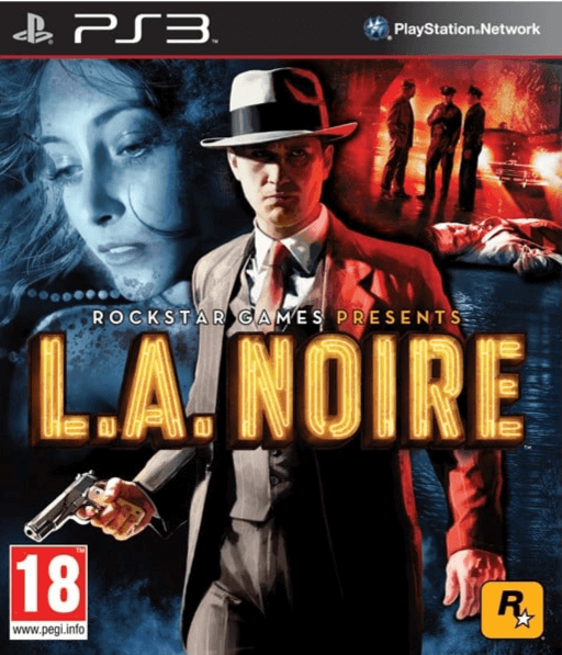 PS3 L.A. Noire cover