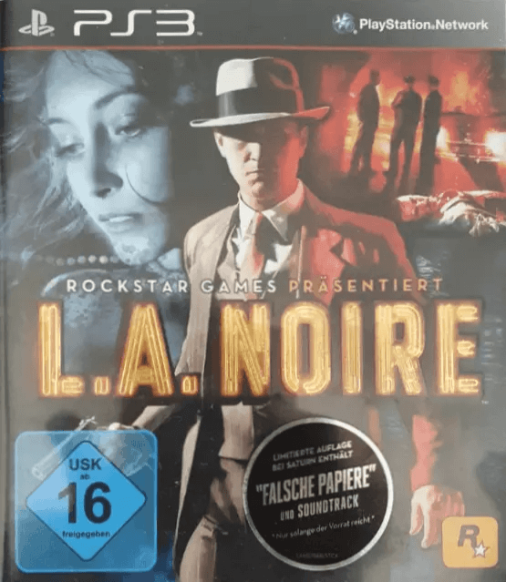 PS3 L.A. Noire Limitierte Auflage Saturn cover