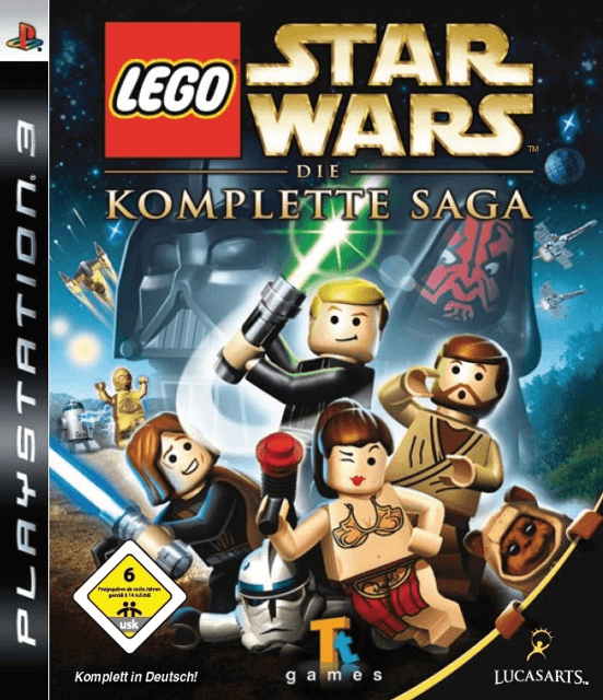 PS3 LEGO Star Wars: The Complete Saga cover