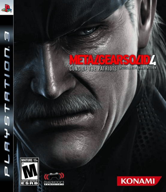 PS3 Metal Gear Solid 4: Guns of the Patriots kaas