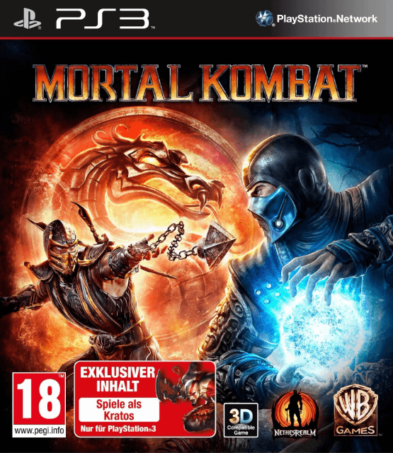PS3 Mortal Kombat kaas