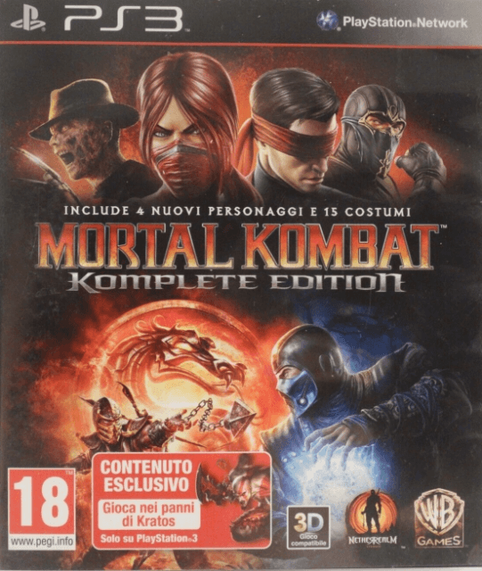 PS3 Mortal Kombat Komplete Edition cover