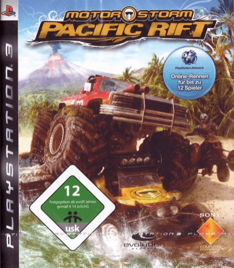 PS3 MotorStorm: Pacific Rift обложки
