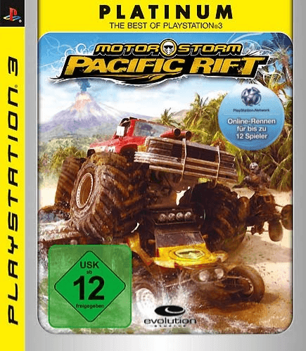PS3 MotorStorm: Pacific Rift Platinum kaas