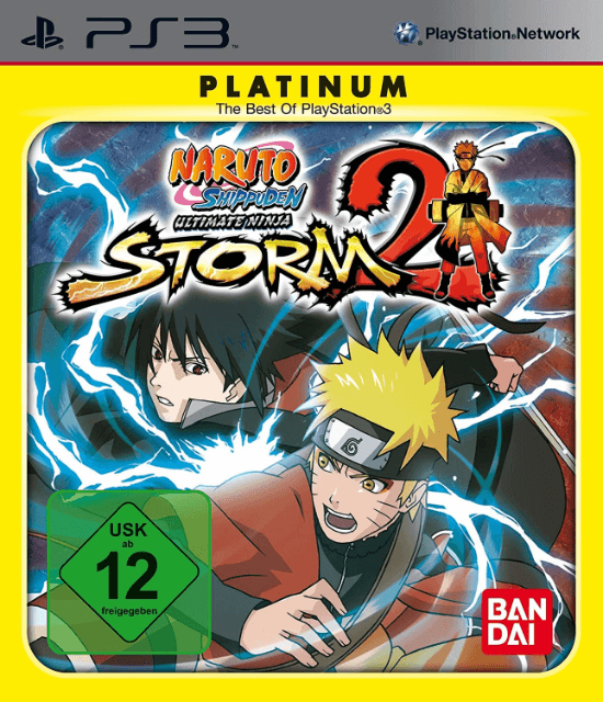 PS3 Naruto Shippuden: Ultimate Ninja Storm 2 Platinum обложки