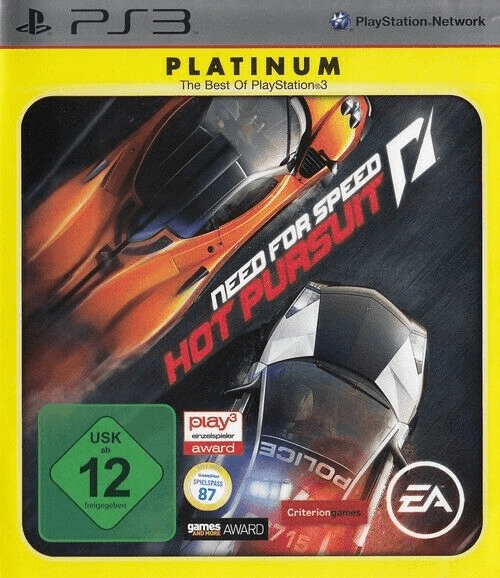 PS3 Need for Speed: Hot Pursuit Platinum kaas