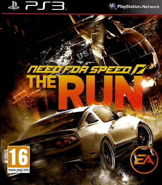 PS3 Need for Speed: The Run cover