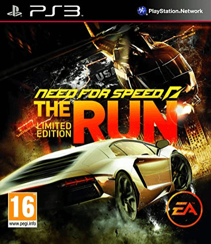 PS3 Need for Speed: The Run Limited Edition обложки