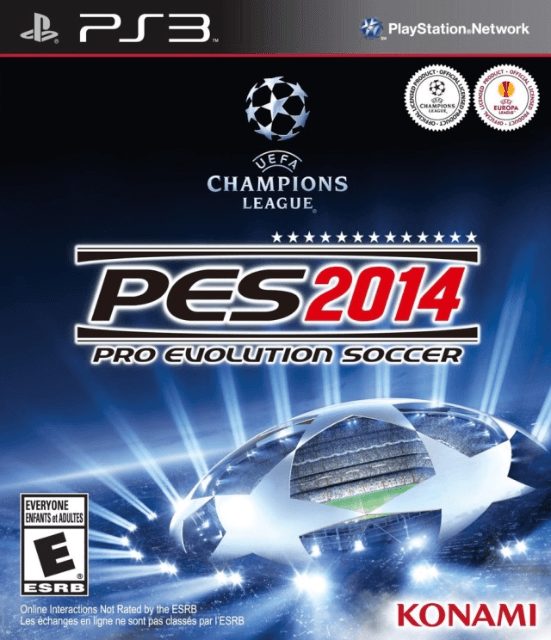 PS3 Pro Evolution Soccer 2014 cover