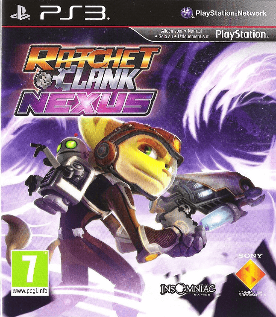 PS3 Ratchet & Clank: Nexus обложки