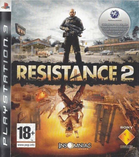 PS3 Resistance 2 обложки