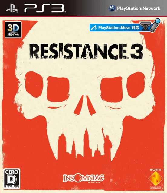 PS3 Resistance 3 cover