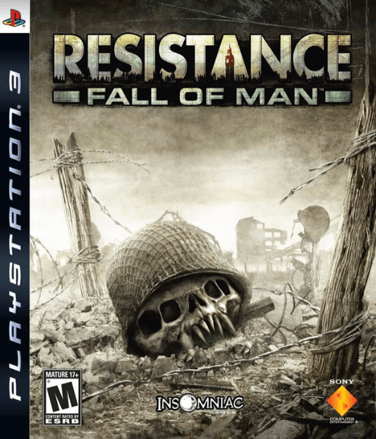 PS3 Resistance: Fall of Man обложки