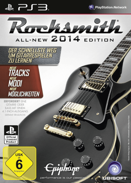 PS3 Rocksmith 2014 Edition inkl. "Real Tone"-Kabel cover