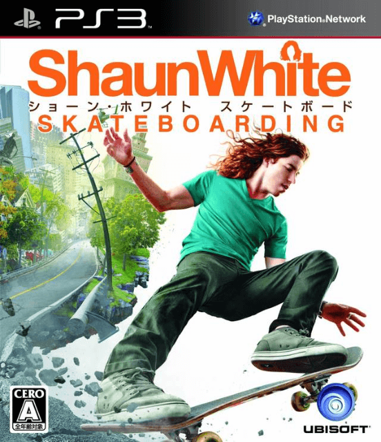 PS3 Shaun White Skateboarding cover