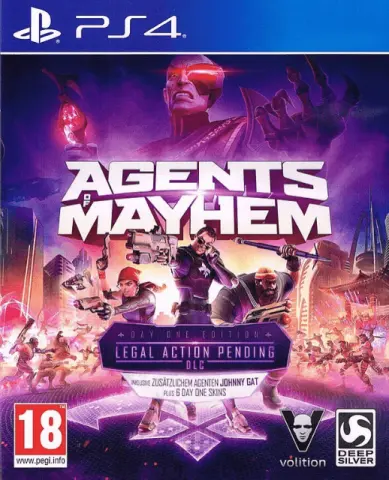 PS4 Agents of Mayhem Day One Edition