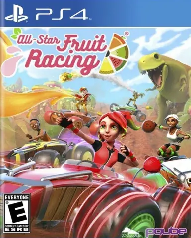 PS4 All-Star Fruit Racing kaas