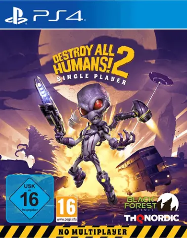 PS4 Destroy All Humans! 2 - Reprobed: Single Player kaas