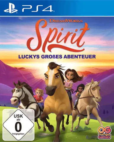 PS4 DreamWorks Spirit: Luckys großes Abenteuer kaas